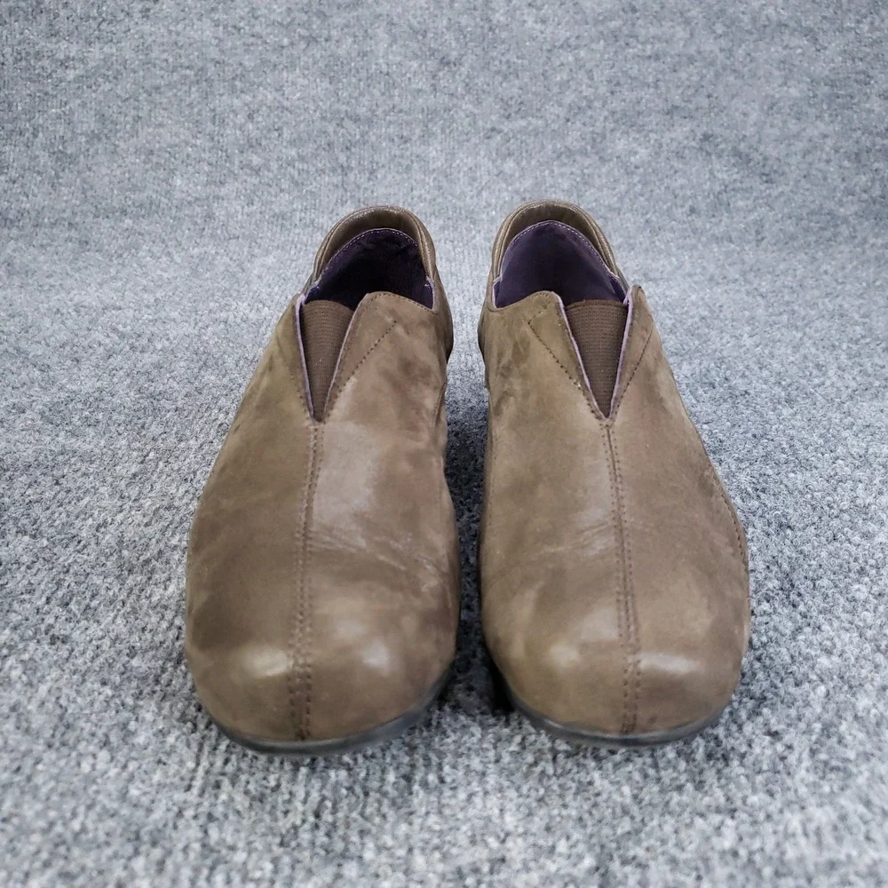 Vaneli Marka Tartufo Planet‎ Shoes Womens Size 8M Brown Wedge Slip On Comfort